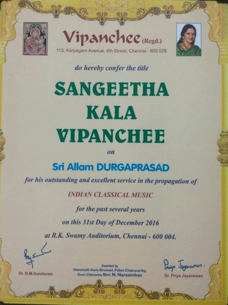 Award ceremony