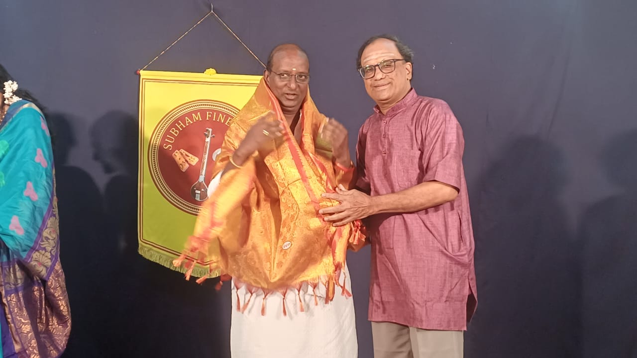 Chief Guest at Shubam Fine Arts